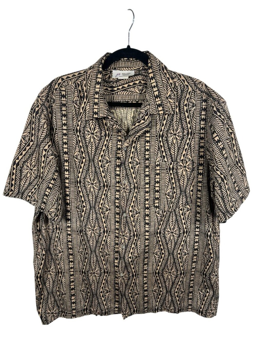 Vtg Malihini Hawaii Shirt Men XLarge Casual Button Down Short Sleeve Lightweight